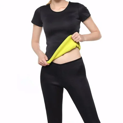 

High Quality Neoprene Sweat Sauna Slimming Reducing Vest Slimming Fat Burning Body Shaper Women Vest, Black+yellow