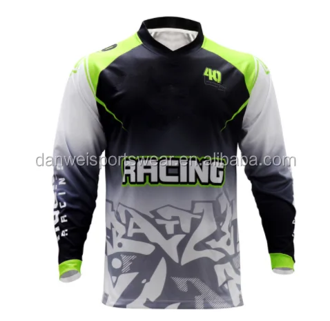 

2021 downhill fit custom logo printing jersey motorcycle motocross