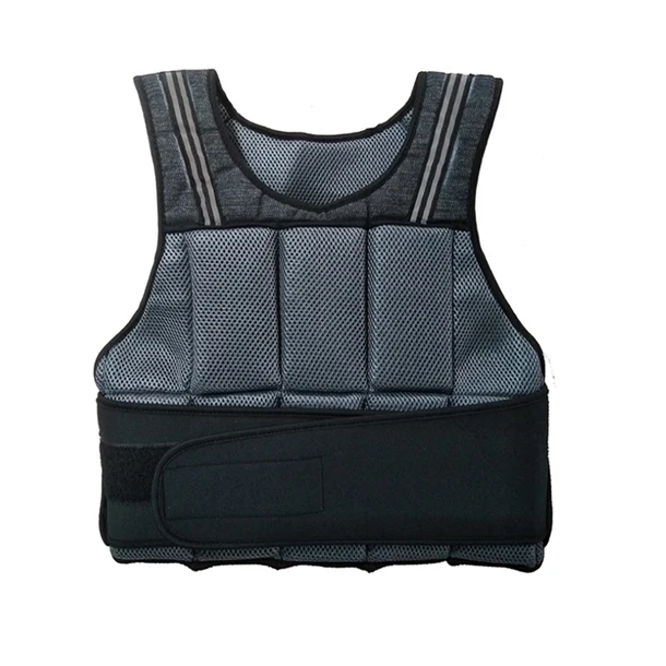 

Gym Bodyweight Training Weighted Vest, Black+red