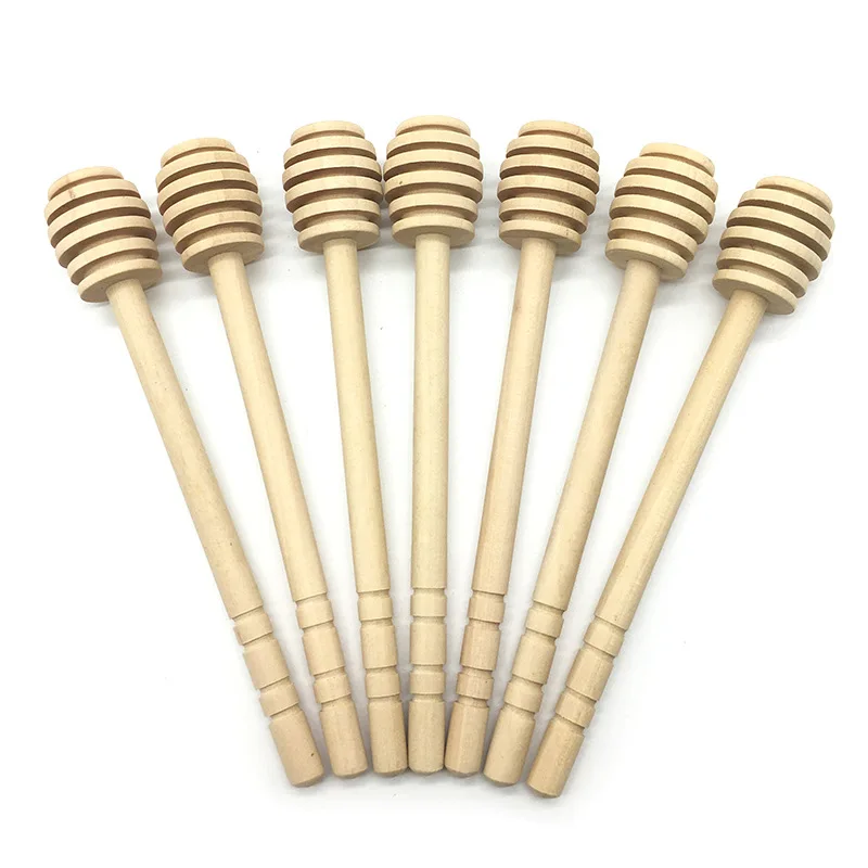 

Mini Wooden Honey Stick Honey Spoon / Dipper, Can be customied