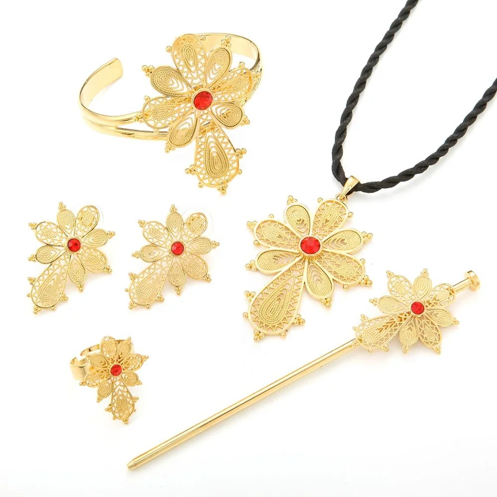 Ethiopian Trendy Jewelry Sets