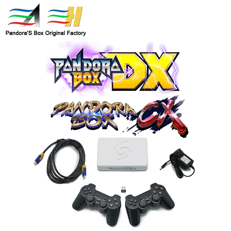 

In Stock Wired Wireless Controller Set Pandora'S Box DX CX EX Family Game List With Two Gamepads