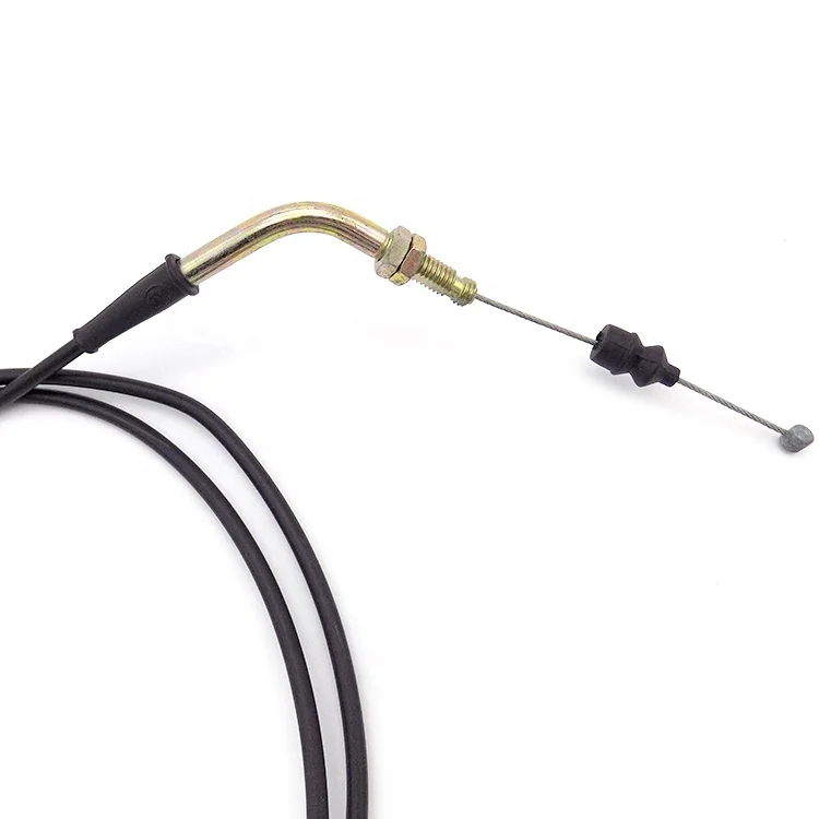 Pe Coated 316 Stainless Steel Wire Rope Brake Control Cable With Bended