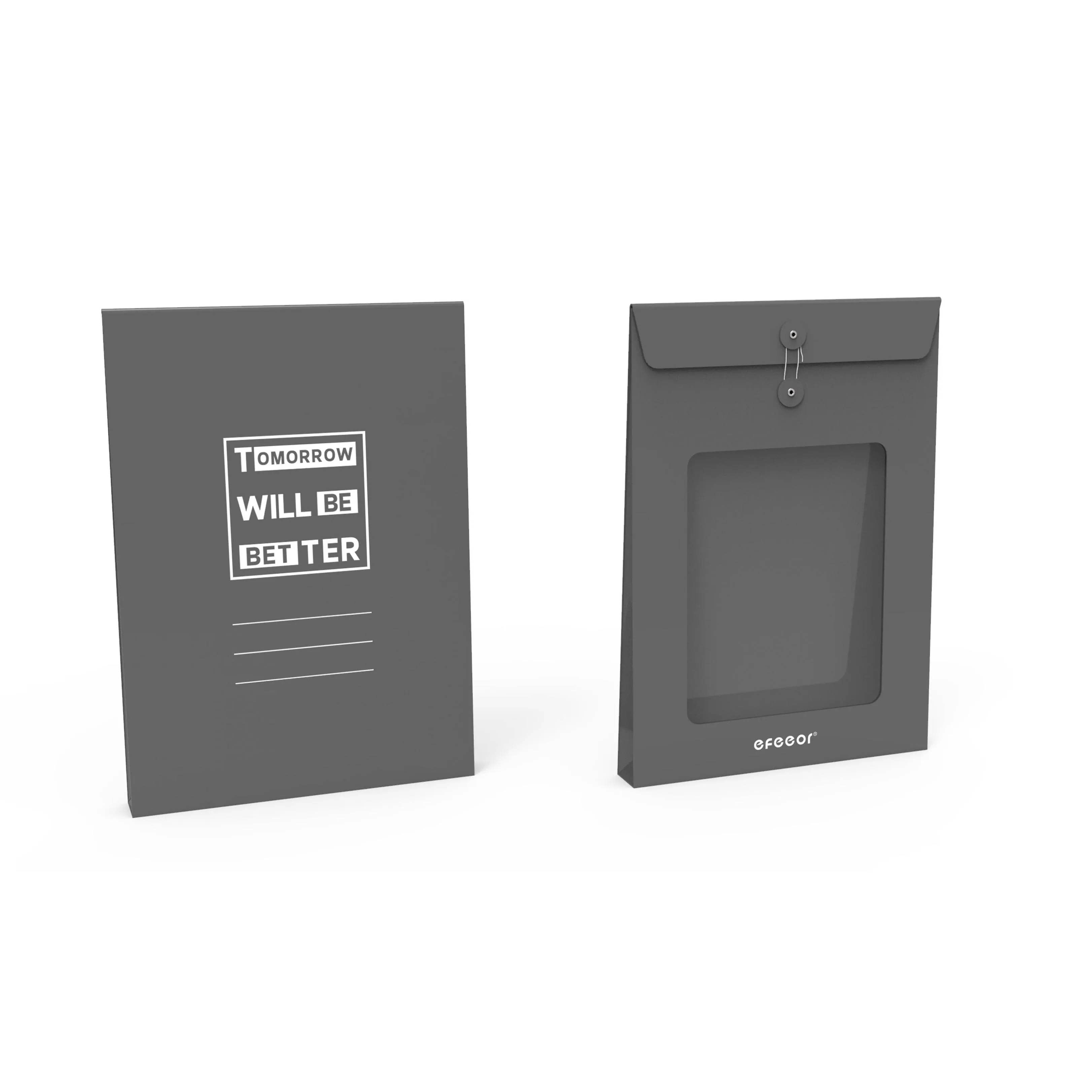 
Documents pouch eco-friender paper bag Kraft paper envelope paper file bag custom 