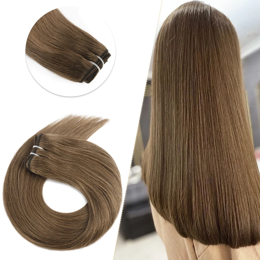 

Neitsi Clip-in Hair extension Balayage Clip on 100% Remy virgin Human Hair Extens Double Drawn clips European invisible hair