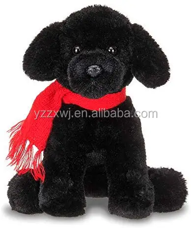 black dog teddy