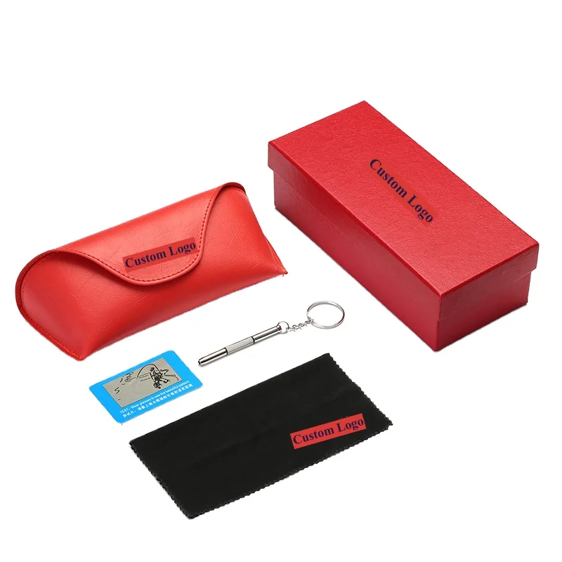 

Wholesale hot sale sunglasses case high quality eyeglasses box support custom logo