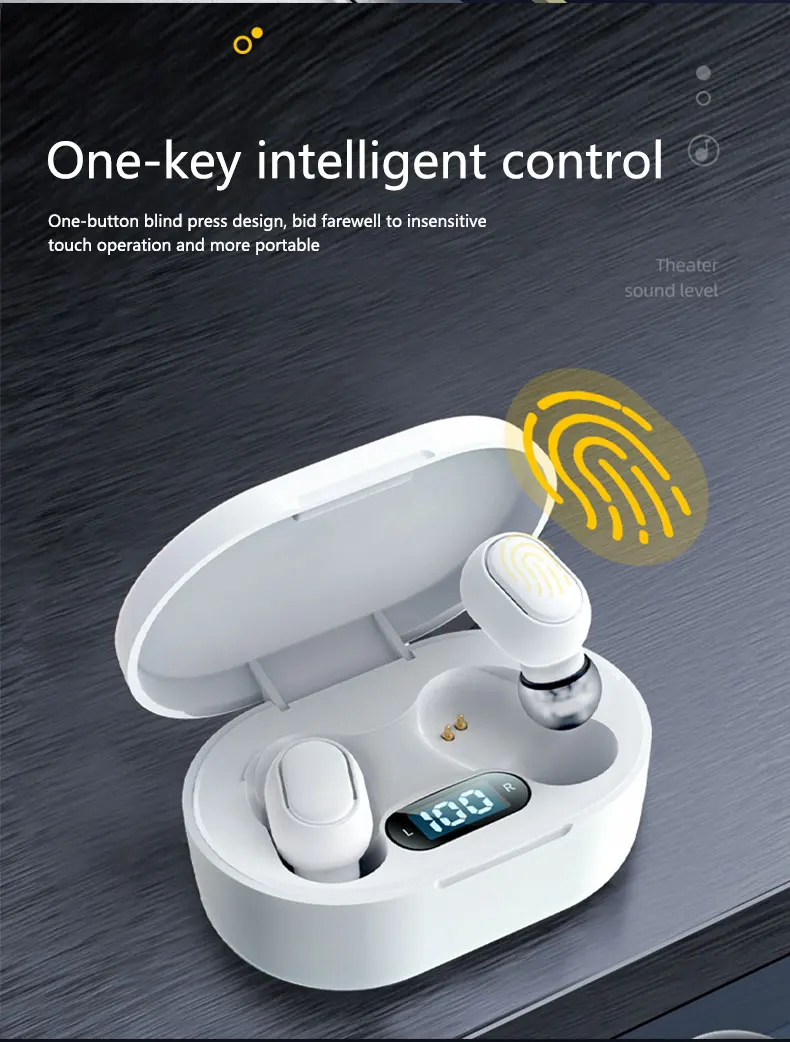 Wireless Earbuds 2020 New Product Amazon Top Seller Wireless Earphone Led Display Headset Factory Wholesale Bluetooth Earphone