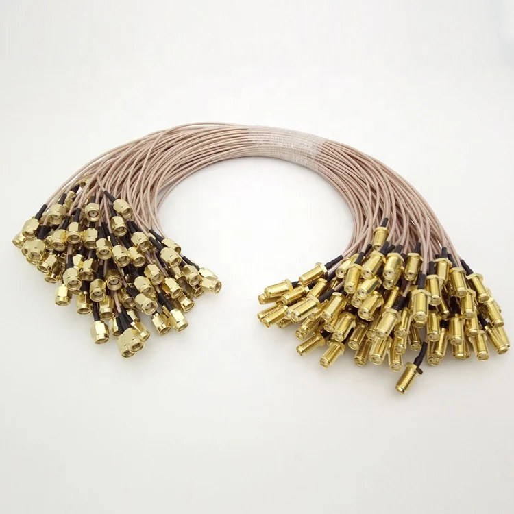 SMA Connection Line Router Wifi GSM 3G Antenna Cable RG178 Extension Coaxial Cable