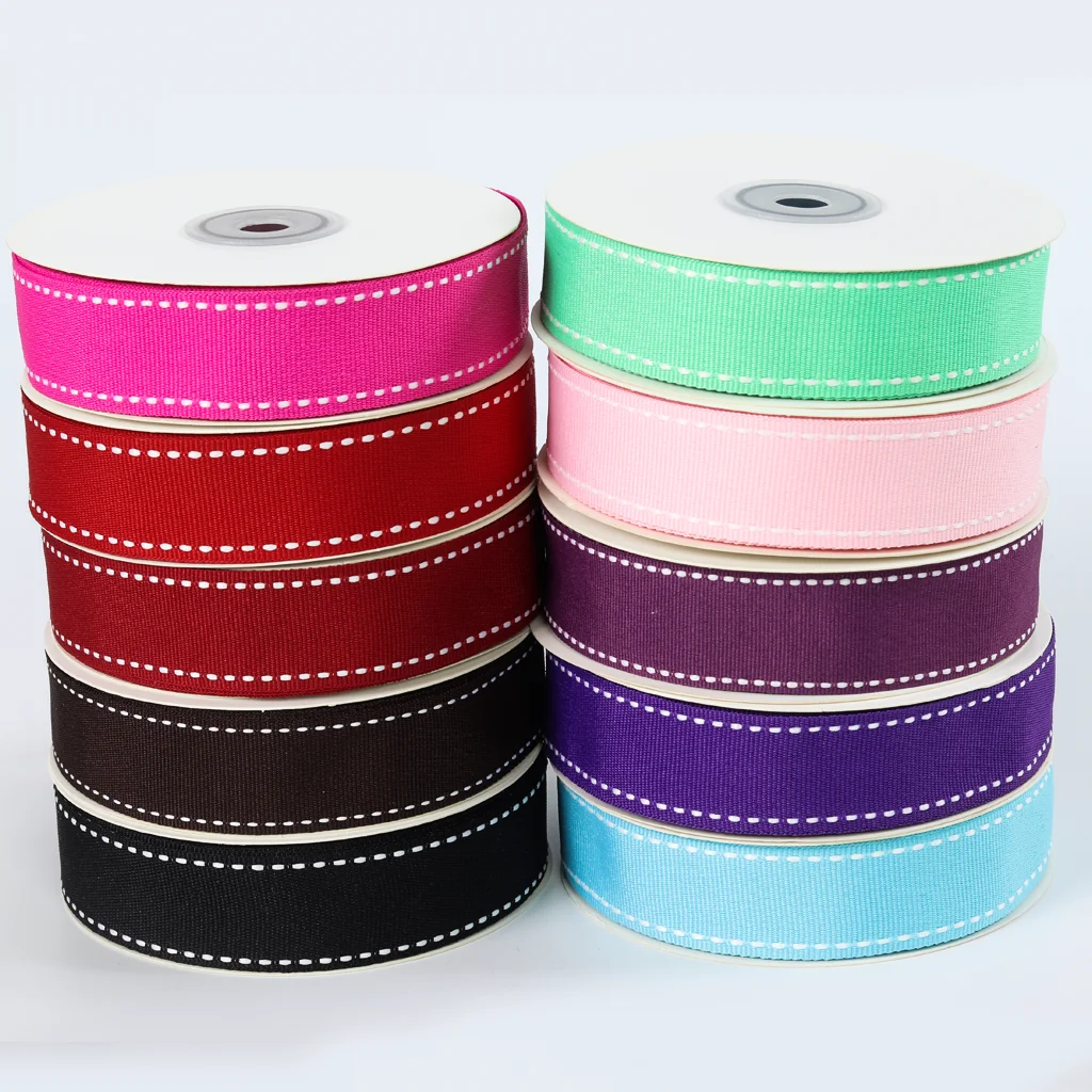 

2019 Direct factory hotselling high quality stitched grosgrain ribbon