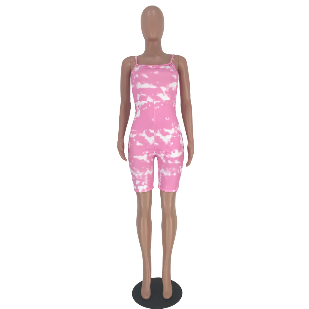

New fashion printed ladies' style halter jumpsuit
