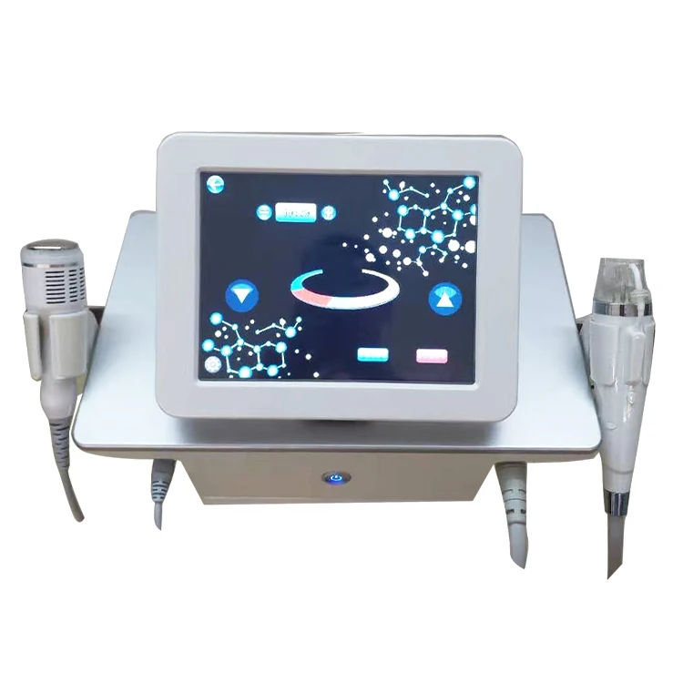 

Beauty salon use 2 in 1 cold hammer rf microneedle fractional radio frequency machine for skin tightening rejuvenation