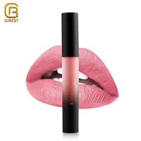

QIBEST Wholesale OEM Low MOQ Custom Logo Make Your Own Private Label Matte Lip Gloss