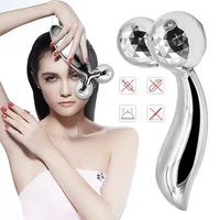 

Microcurrent 3D roller Y shape face lift skin tightening facial massager