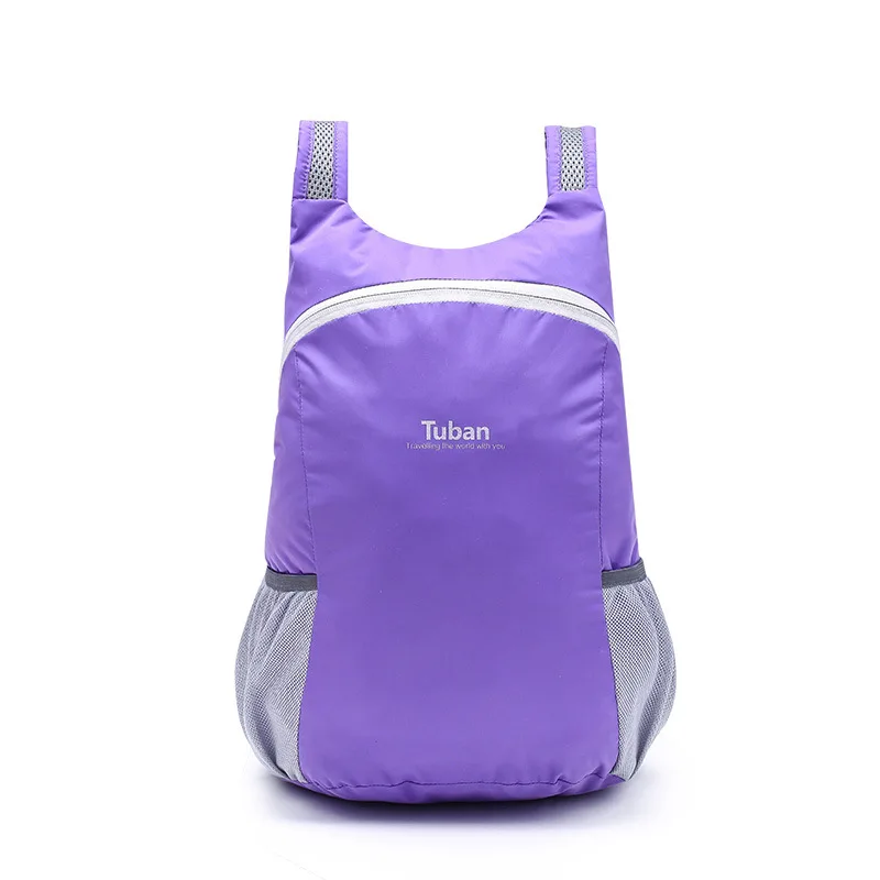 

Lightweight Hiking Backpack Packable Travel Foldable Nylon Casual Rucksack for Sport School Camping Outdoor Backpacks, Customized color