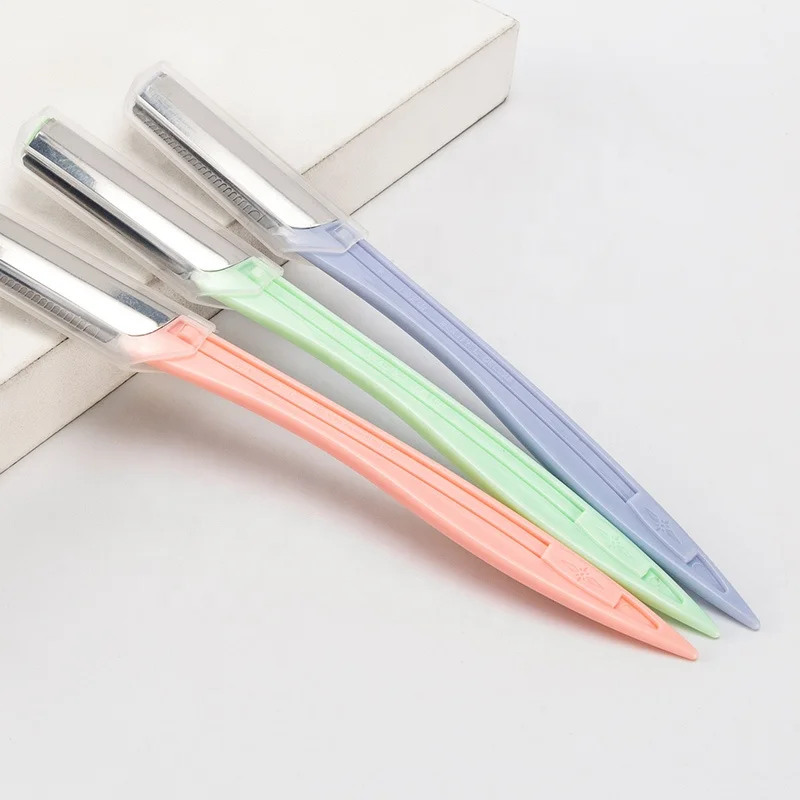 

Customize OEM Non-slip Handle Facial Brows Hair Remover Eyebrow Trimmer for Women