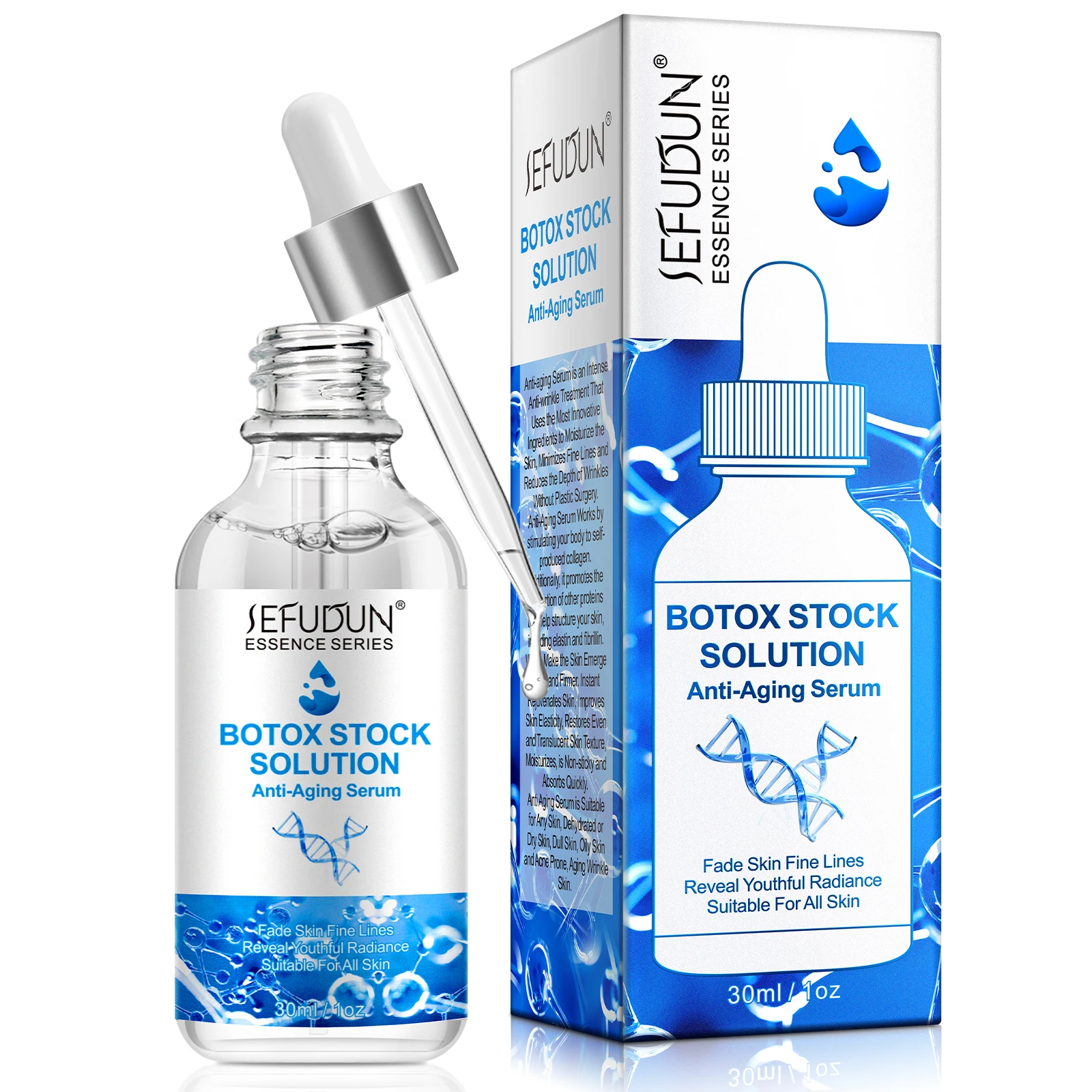 

SEFUDUN face skin care moisturizer whitening firming anti wrinkle vitamin c ceramide hyaluronic acid collagen anti aging serum