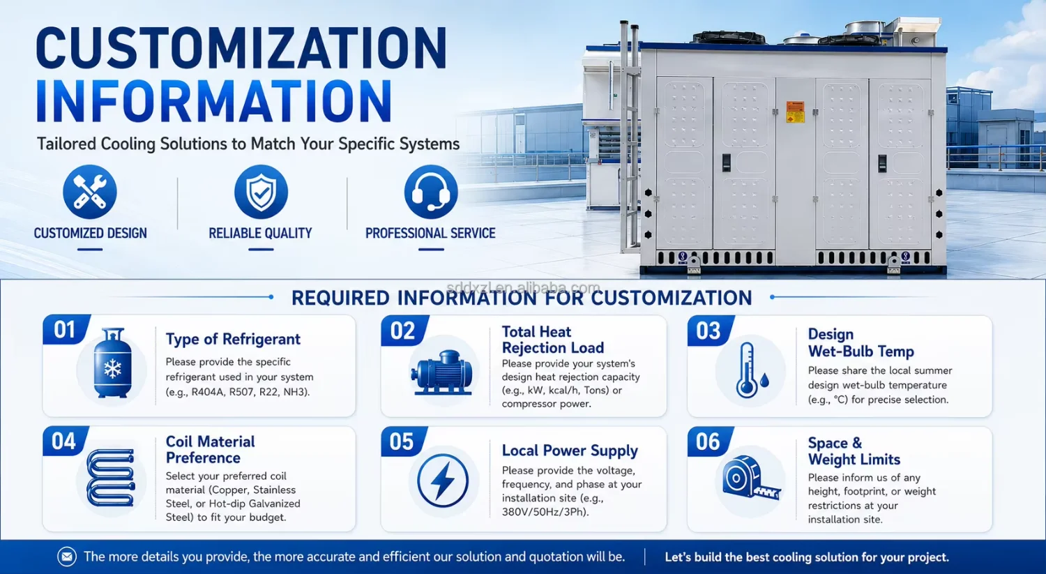 Evaporative Condenser, 380 V, 3000w - detail 6