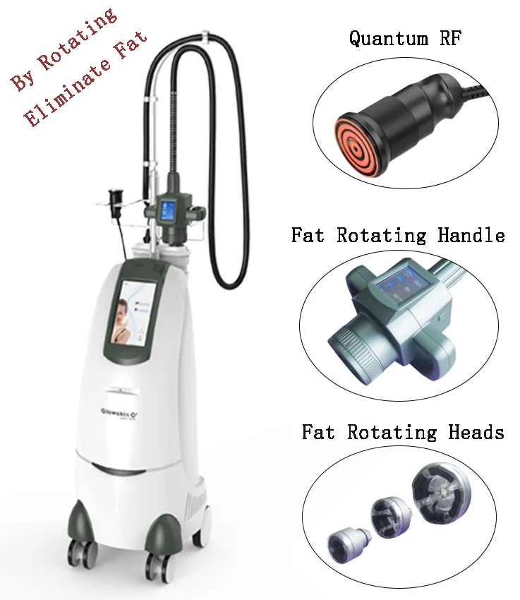 

hot selling rf+vaccum+pdt rotate fat quantum rf weight loss beauty equipment M9+2S