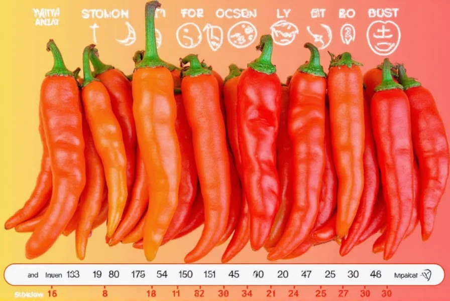 a spicy guide to the scoville scale from mild to molten