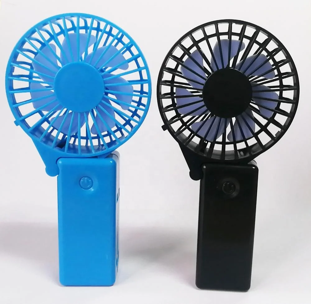 Folding Mini Hand Held Portable Fan Plastic Summer Air Cooling Fan