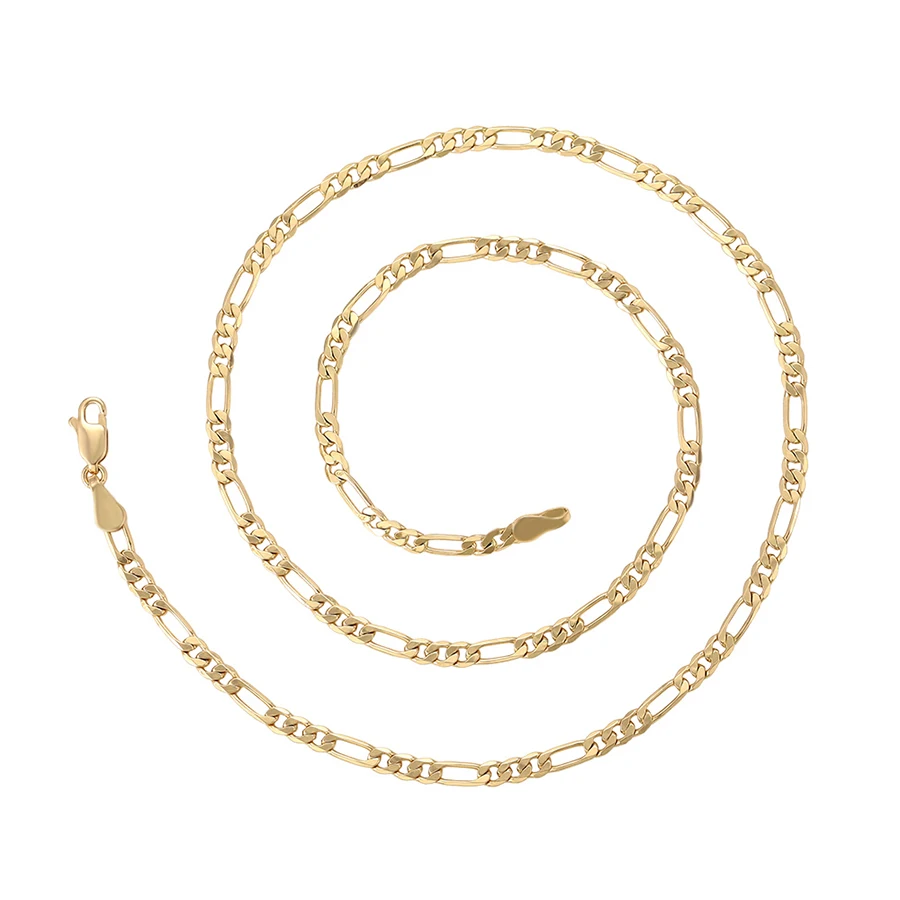 

46173 Xuping fashion jewelry 2019 hot sale 14k gold plating simple chain necklace