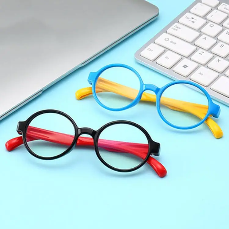 

2021 Hot Selling New Fashion Children Blue Light Blocking Glasses Kids Anti Blue Light Eyeglasses Frames