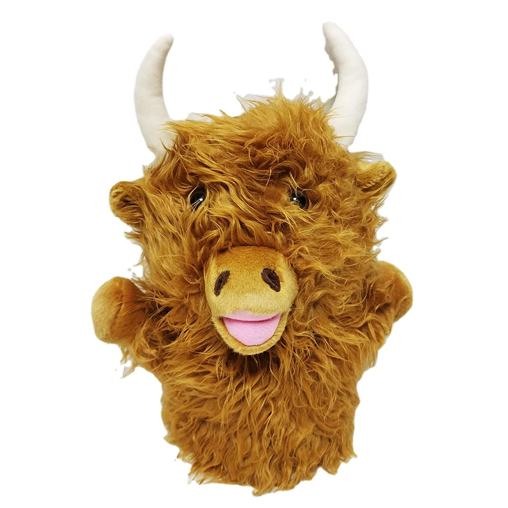 

Highland Cow golf plush present head covers Animal design Golf Plush headcovers for club heads Embroidery Logo GOLF any covers