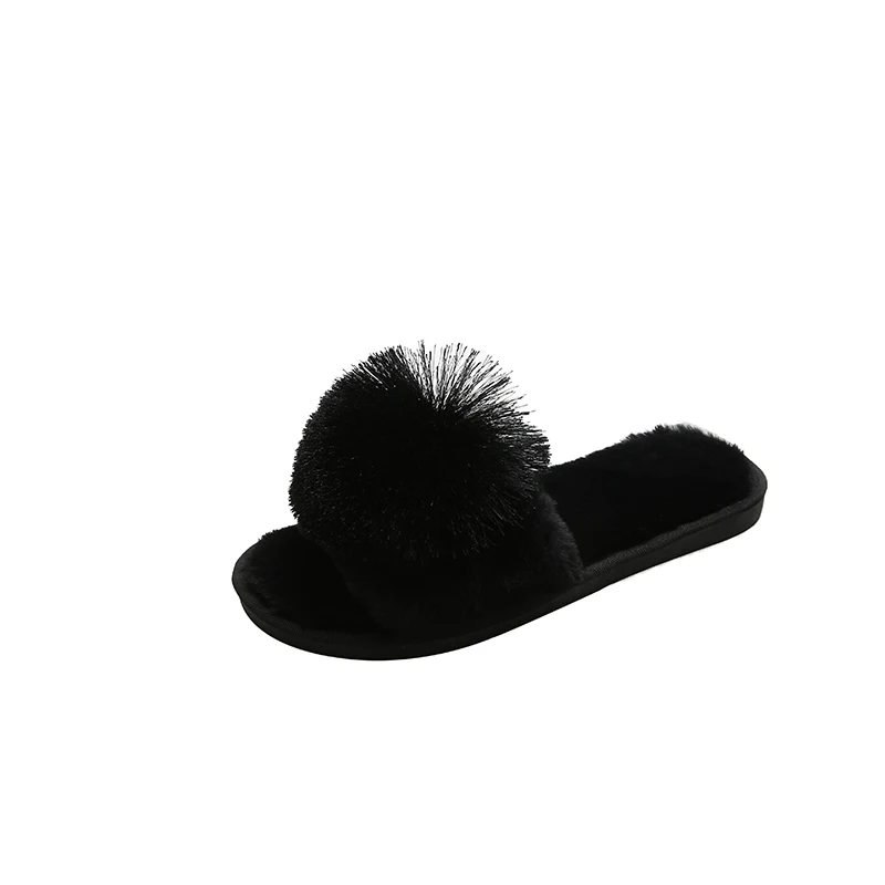 

house winter fur slippers for guests, 6 colors