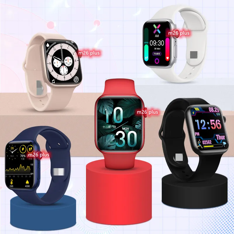 

New Products M26Plus Smart Watch With BT Call Heart Rate Monitor Sport Fitness Reloj M26 Plus Smart Watch