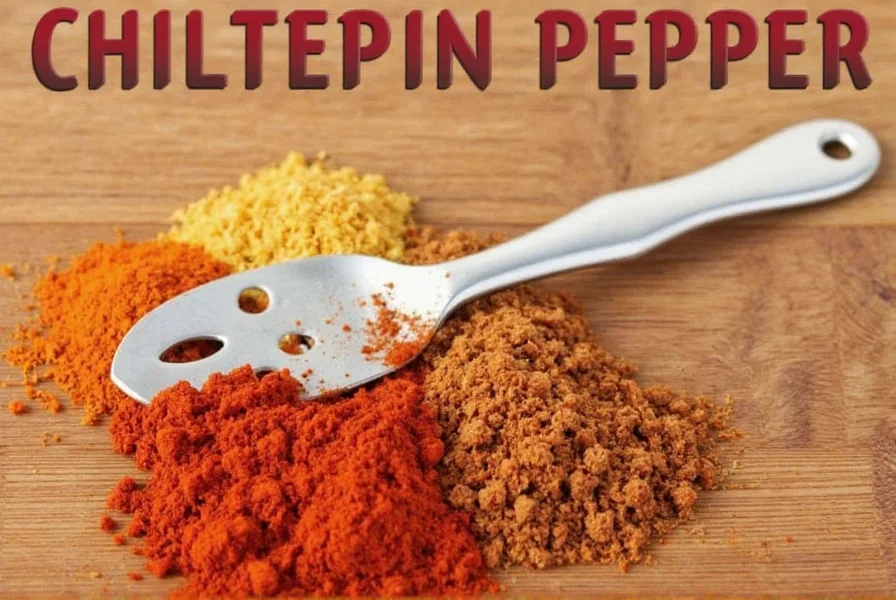 Homemade chiltepin hot sauce in a bottle