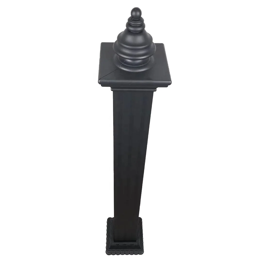 50x50 Fence Post Square Metal Fence Post Decorative Aluminum Post Buy