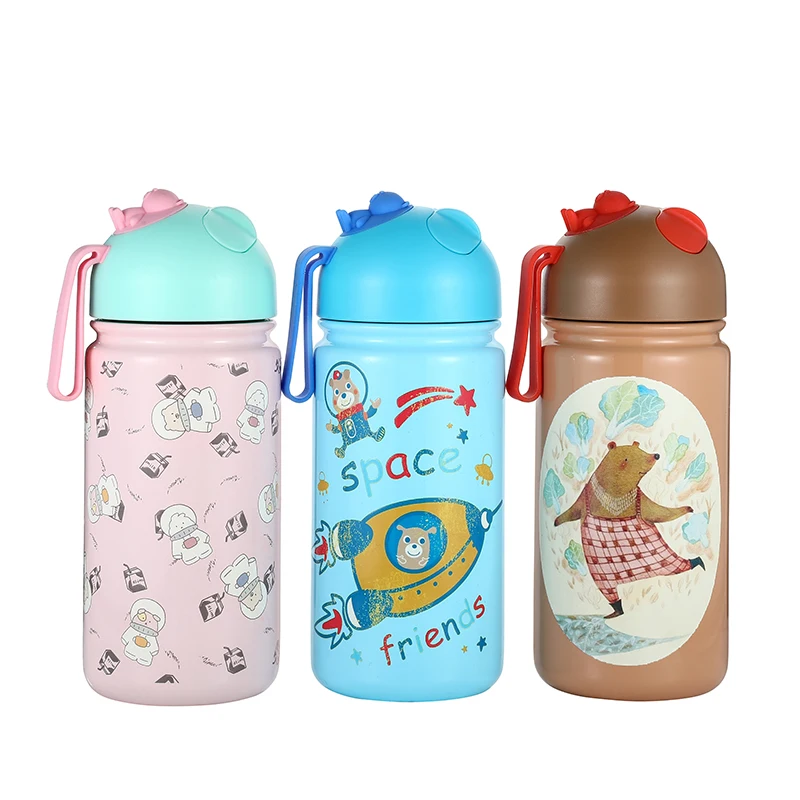 

BPA FREE 12OZ 350ML Stainless Steel Double Wall Vacuum Insulated Tumbler Flask Sublimation Blanks Kids Water Bottles Ready Stock