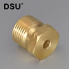 All sizes Hex external thread male brass plug