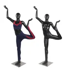 New sports fitness yoga mannequins clothing mannequins props female body standing window props dummy mannequins