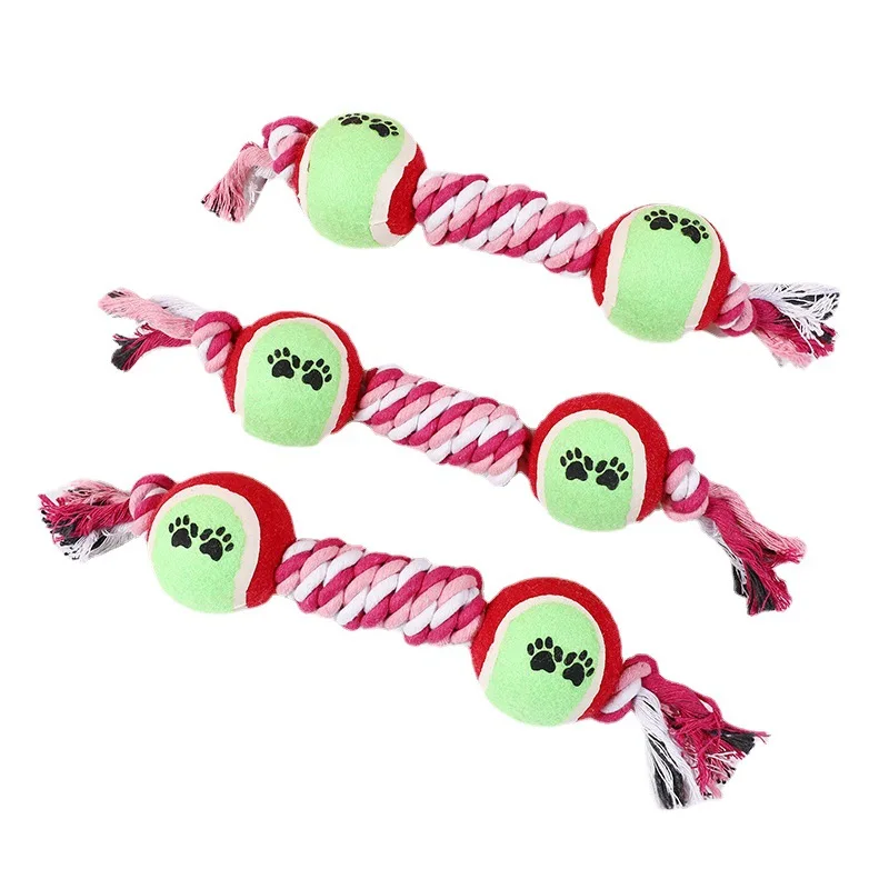 

Best Products Tennis Cotton Rope Pet Toy Dog Toys For Chewing, Picture