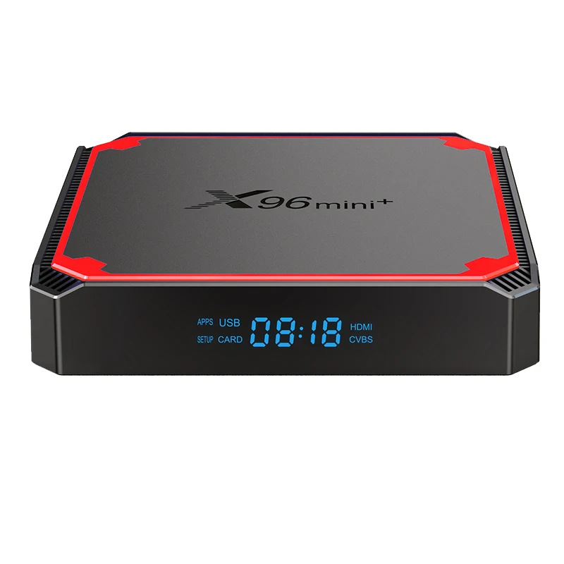 

new design New S905w4 X96 MINI Plus 1GB 8GB Android v Box 9.0 Smart TV Box 2.4G 5G Wifi 4K X96 media Player Set Top box