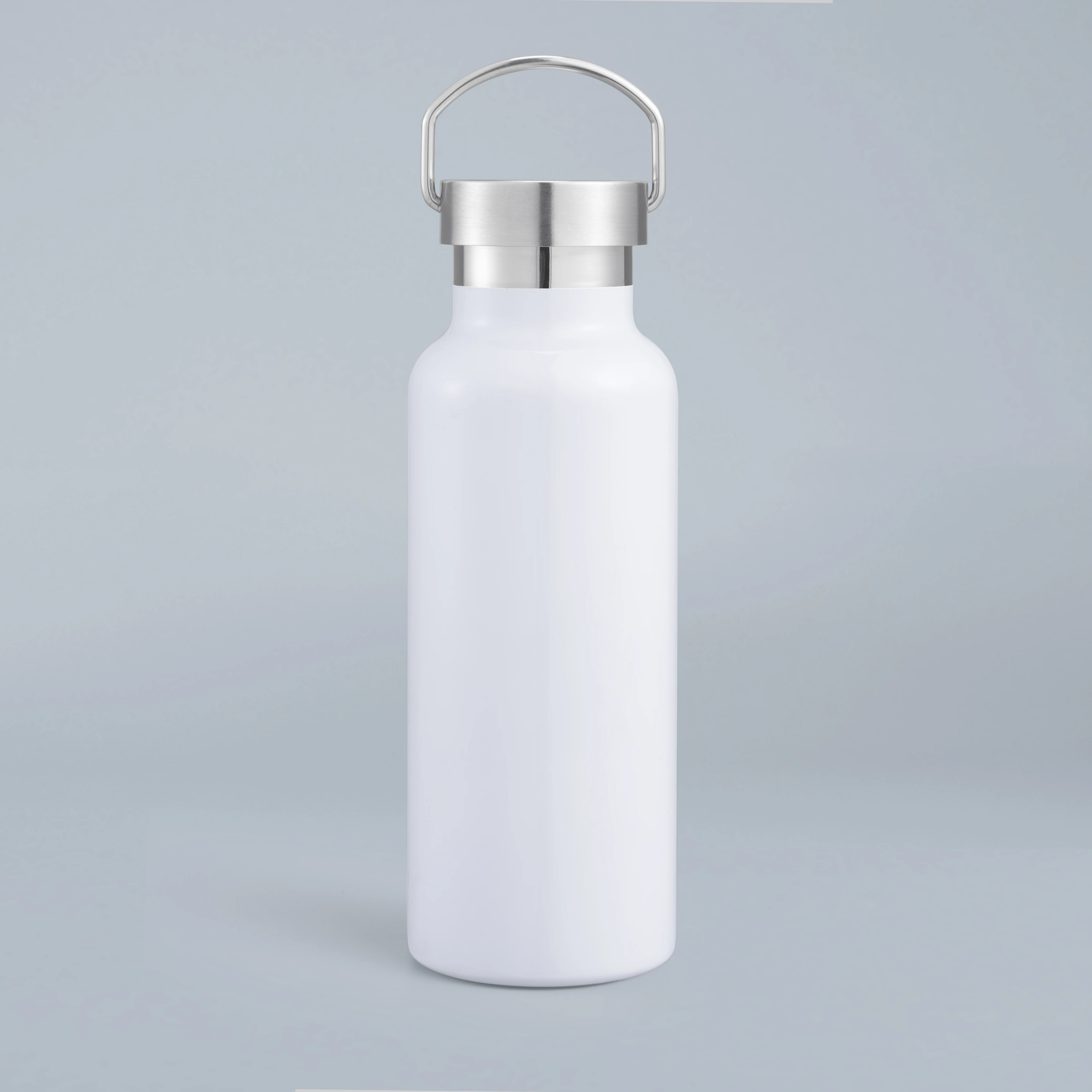 

Ready Stocks Costom Logo Sports Water BottleSublimation 304 Stainless Steel Double Wall Water Bottle With Handle