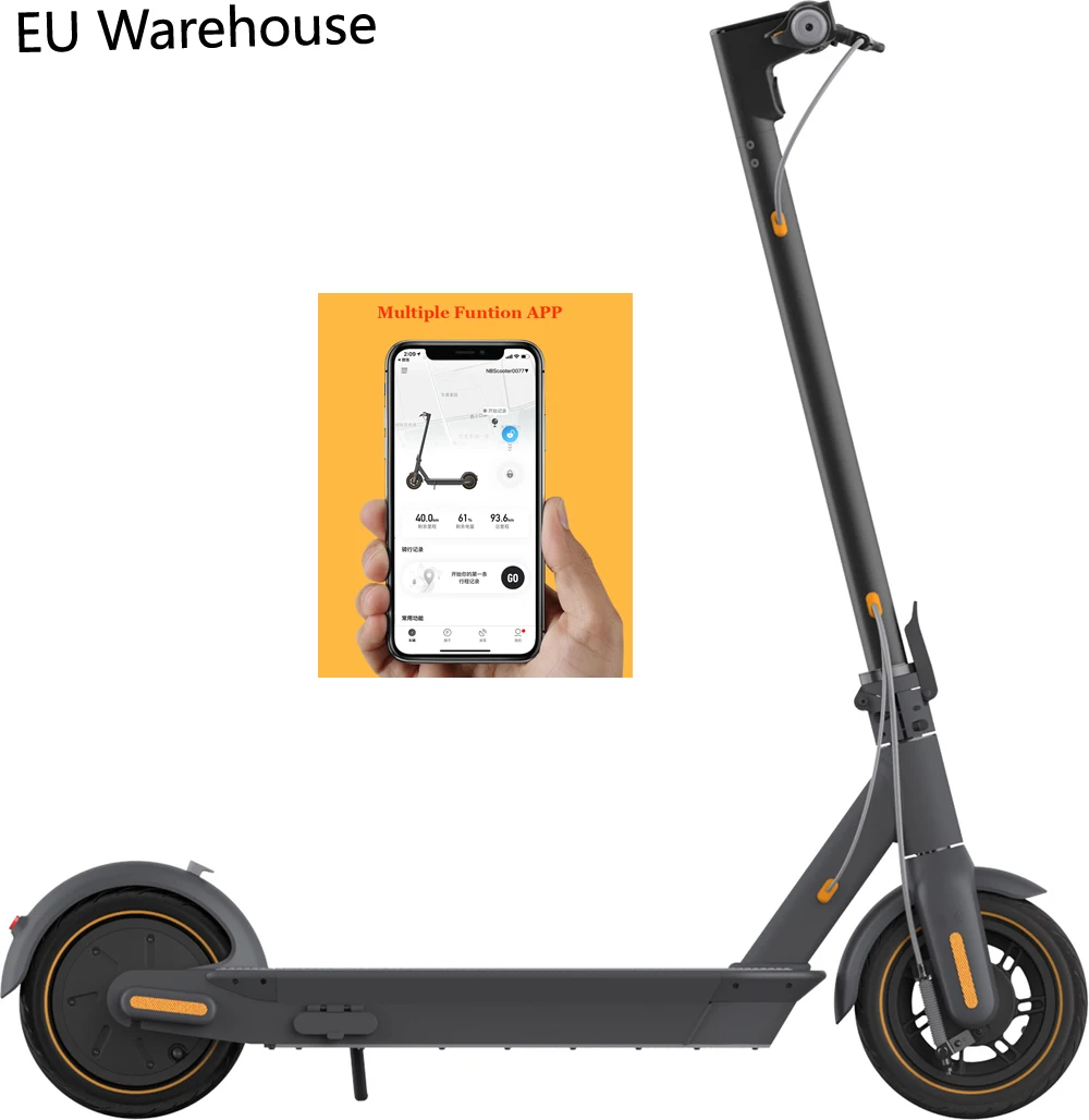 

2020 new electric scooter adult foldable electric motorcycle 2 wheel electric scooter with 10 inch 500W motor 15AH battery, Black