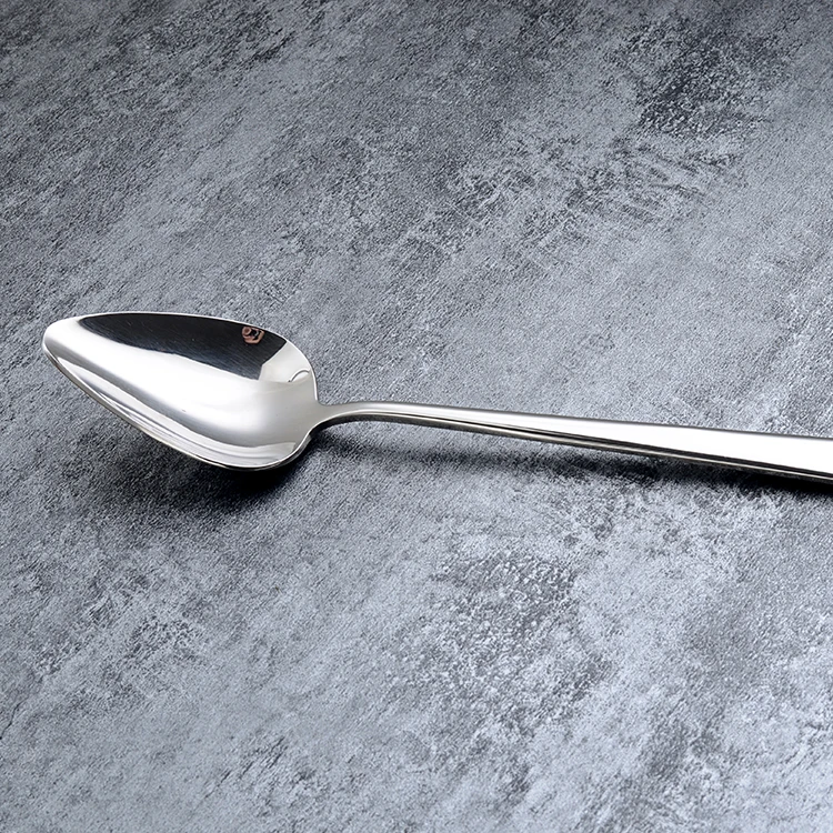 

Restaurant Wedding Flatware Sets Party Elegant Silver Cutlery Dinner Spoon, Custom