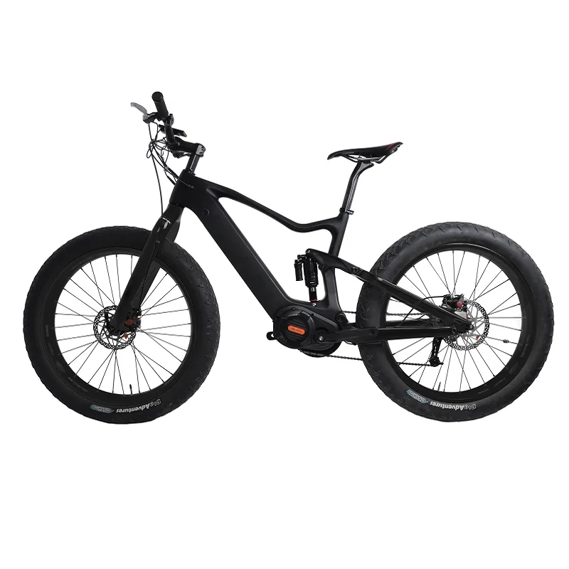 

DENGFU E06 bafang m620 frame full suspension mountain bike