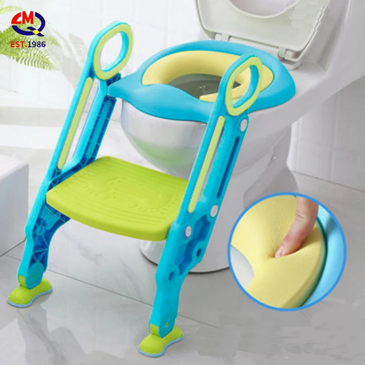 

High Quality Adjustable Children Folding Toilet Seat For Boys And Girls Baby Training Potty Seats For Kids