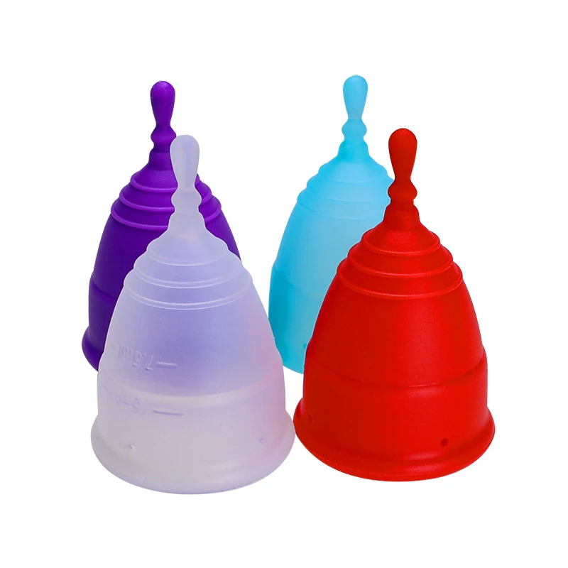 

Free Sample copa menstrual Lady Reusable Organic Medical Silicone Menstrual cup