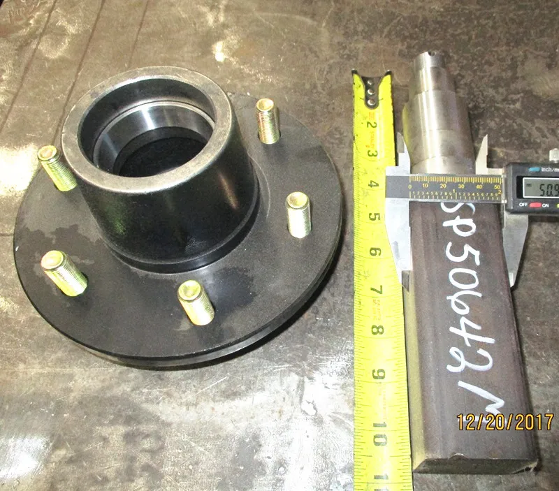 Trailer Wheel Hub 6 Bolts Trailer Axle Hub Assembly Buy Trailer Wheel