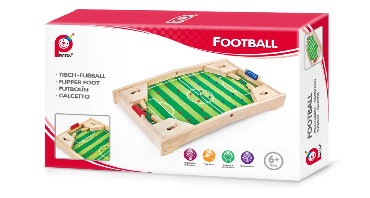 Table Top Football Players Family Game Toy Kids Play Set Children