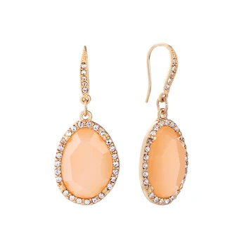 gold plated moccasin color crystal rhinestone pave setting water