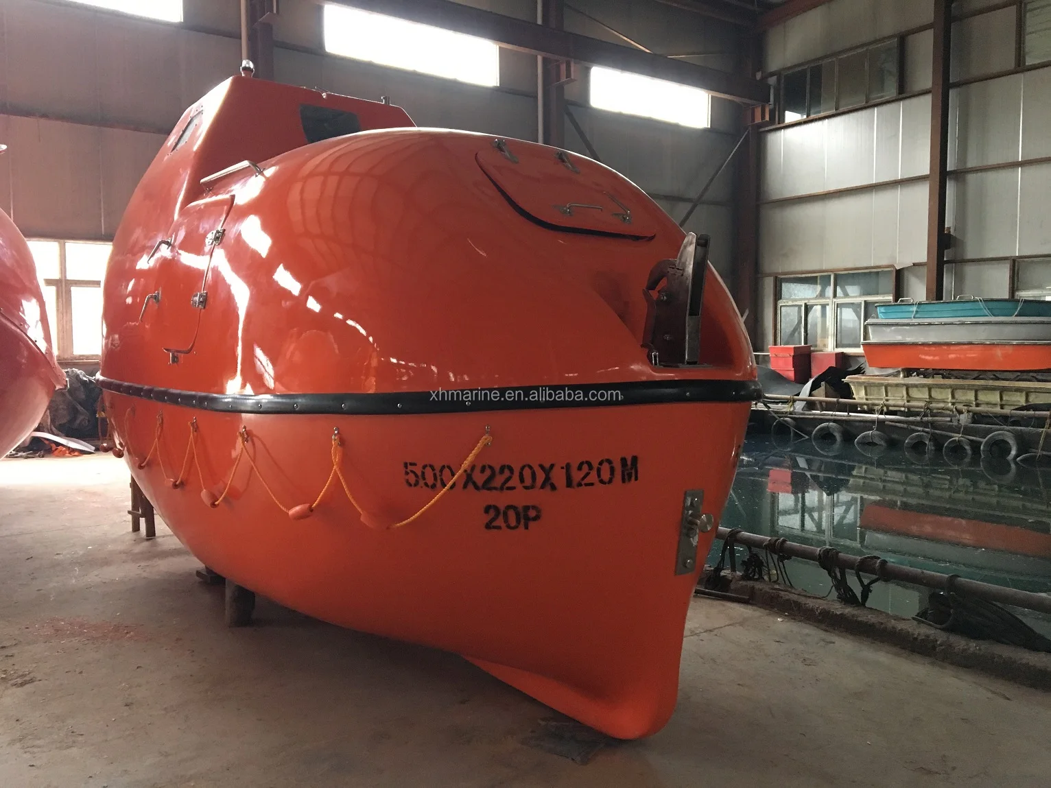 20 Persons Tempsc Totally Enclosed Lifeboat And Rescue Boat For Sale ...