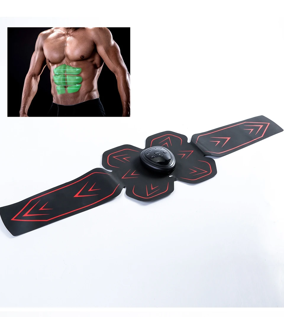 

EMS Muscle Stimulator Professional Waist Trainer for Men and Women Abs Trainer Abdominal Muscle Toner Electronic Toning Belts