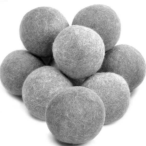 

100% New Zealand wool dryer balls bolas de lana laundry balls dryer for laundry, Custom color