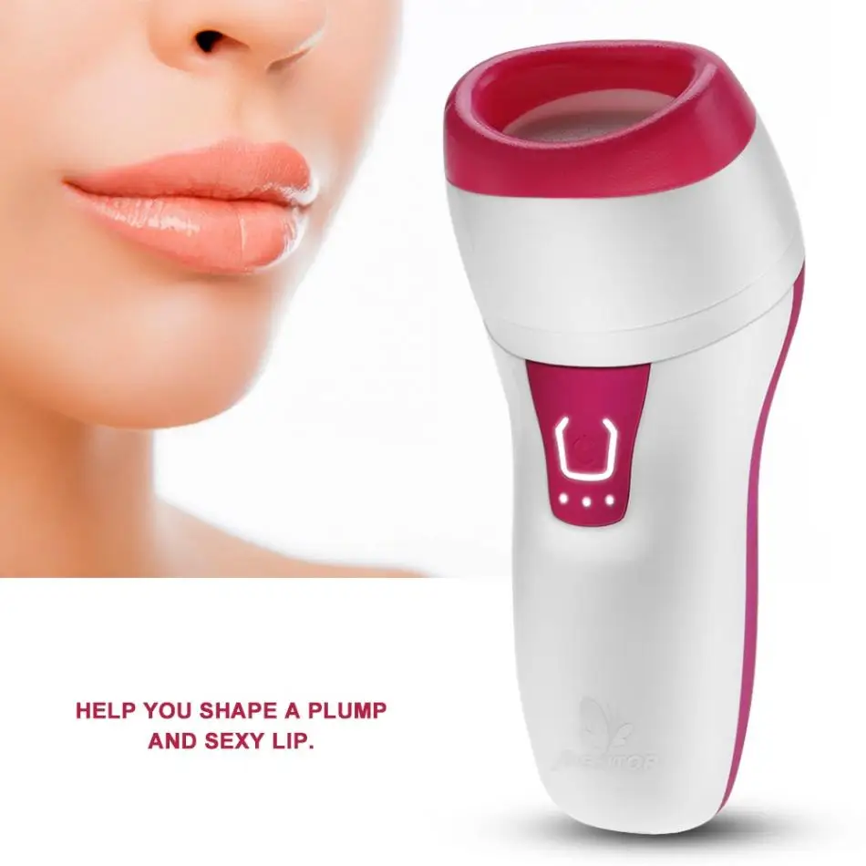 

Lip care beauty personal care 2021 Rechargeable Lip Plumper Device Silicone Lip Natural Enhancer Tool